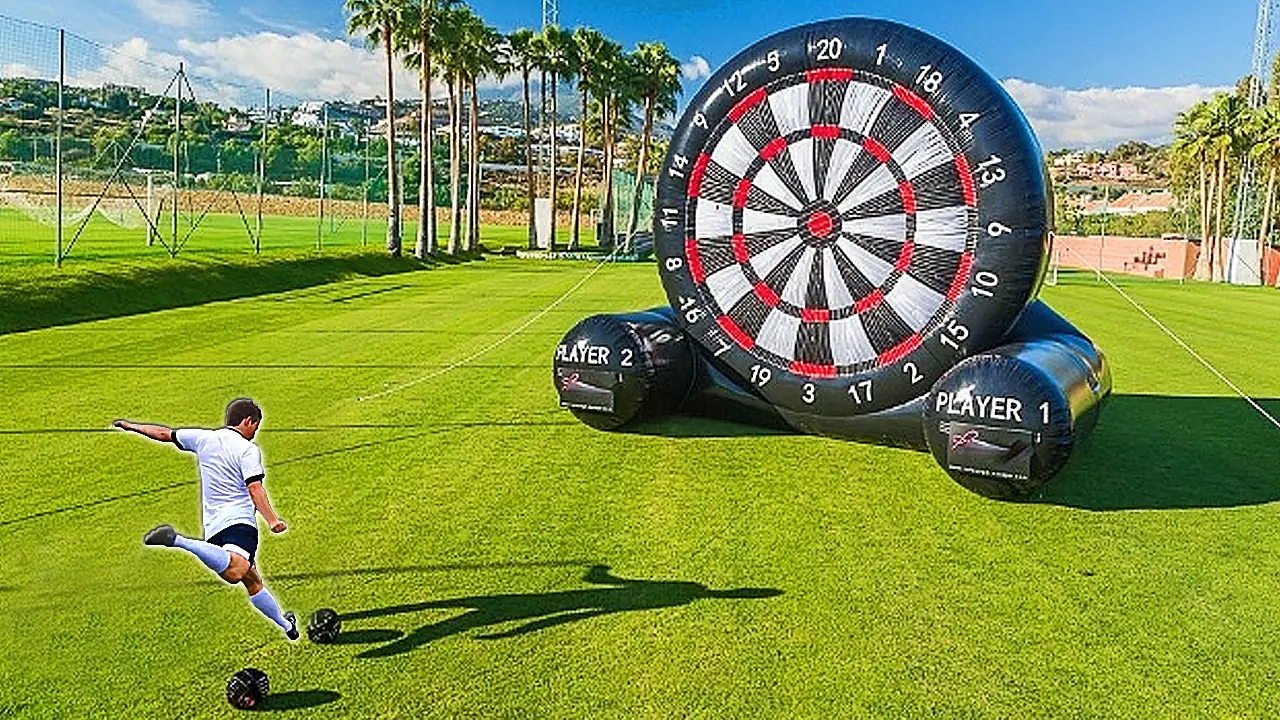 Dart foot challenge